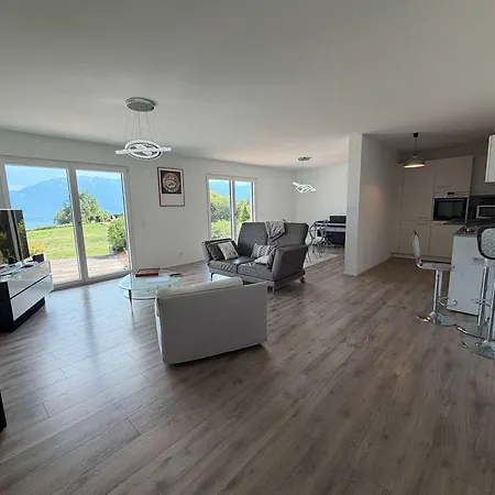 Apartment Le - Designer's With A Stunning And Mountain View Chardonne